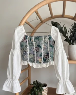 Rosalie Tapestry Corset Top