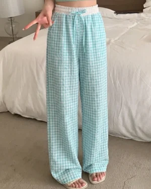 Gingham Dream Night Pant