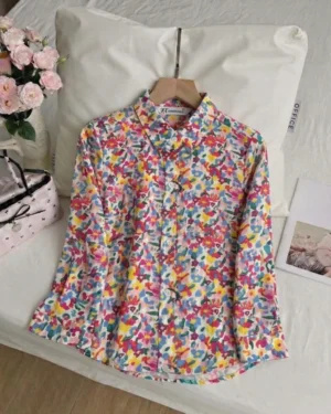 Chroma Petal Printed Shirt