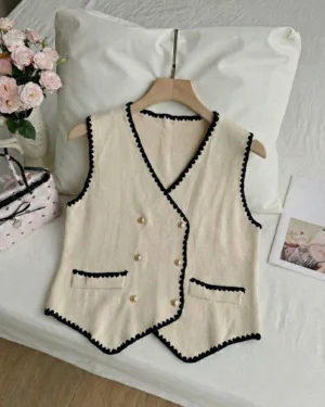 Scallop Vest Top