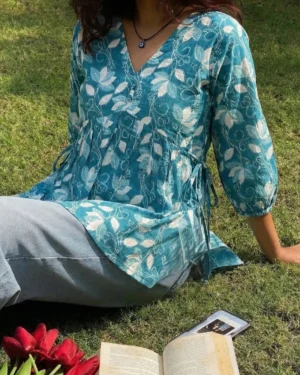 Dahila Peplum Tunic Kurta