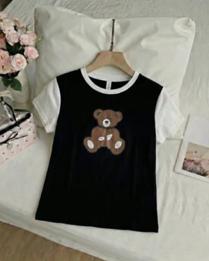 Cuddle Bear Contrast Tee
